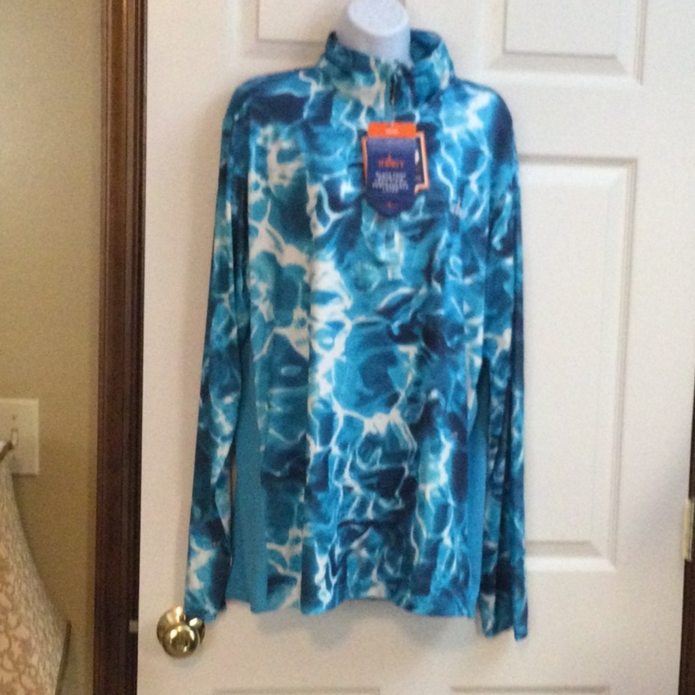 Habit Trail 1/4 zip performance top NWT